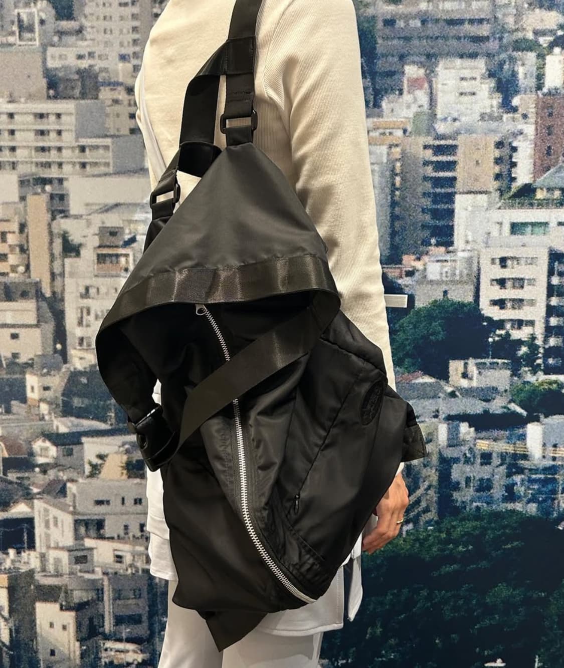 지초이 듀얼 집 백팩 가방  상품이미지1