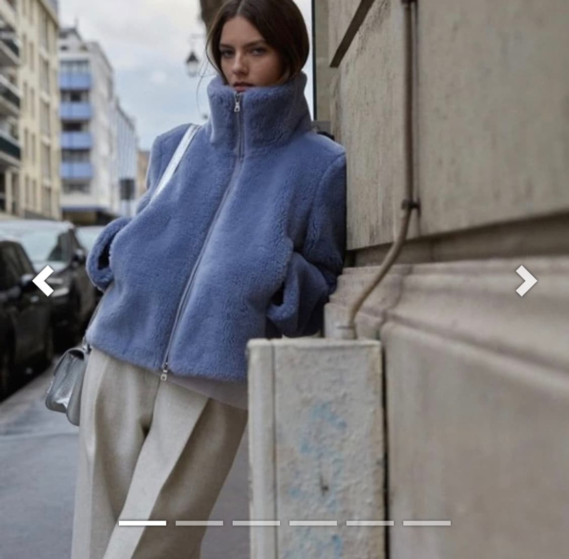 ORR 오르 시어링 램스울 블루종 점퍼 상품이미지2