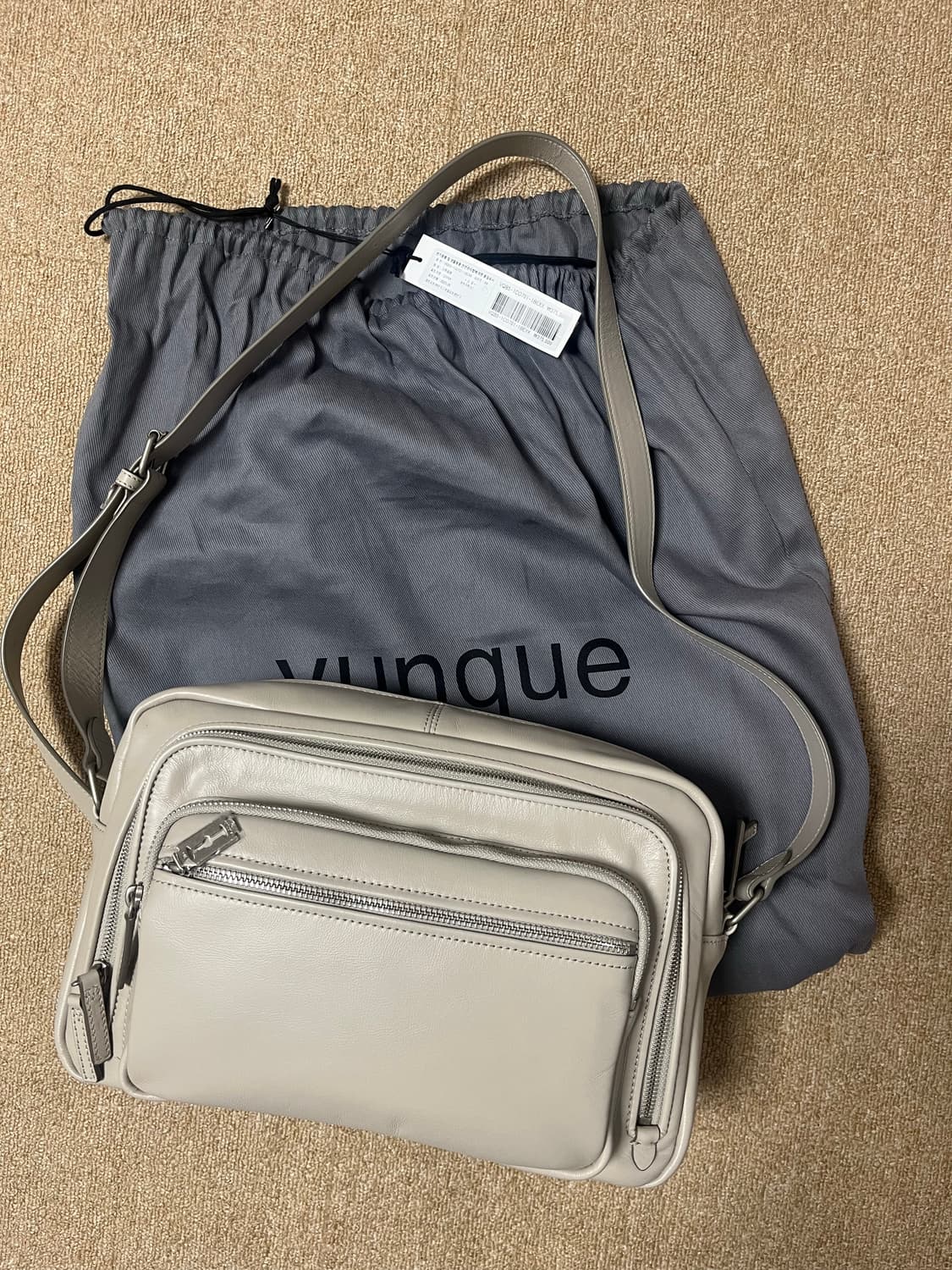 분크 퍼펙 멀티 포켓 크로스 미듐 그레이 상품이미지4