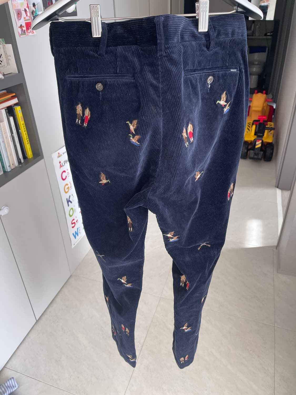 폴로 클래식핏 정품 코듀로이 바지 32 상품이미지9