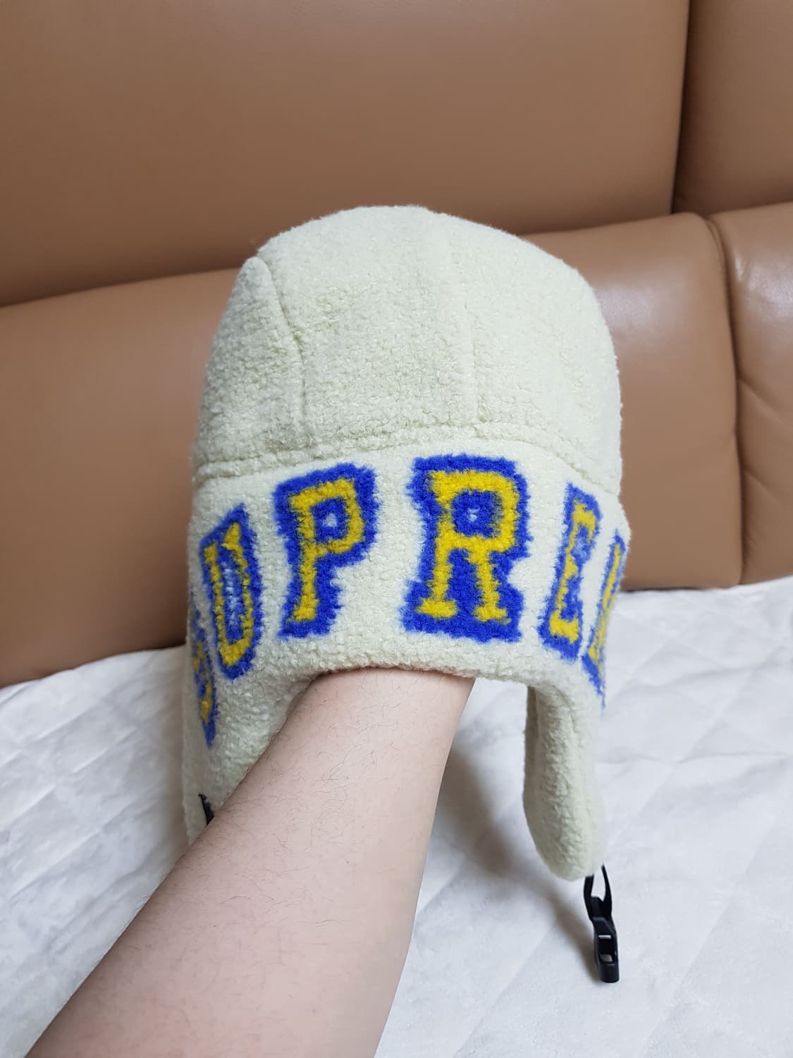 슈프림 셔링 트루퍼 햇 모자 내츄럴 23FW 상품이미지4