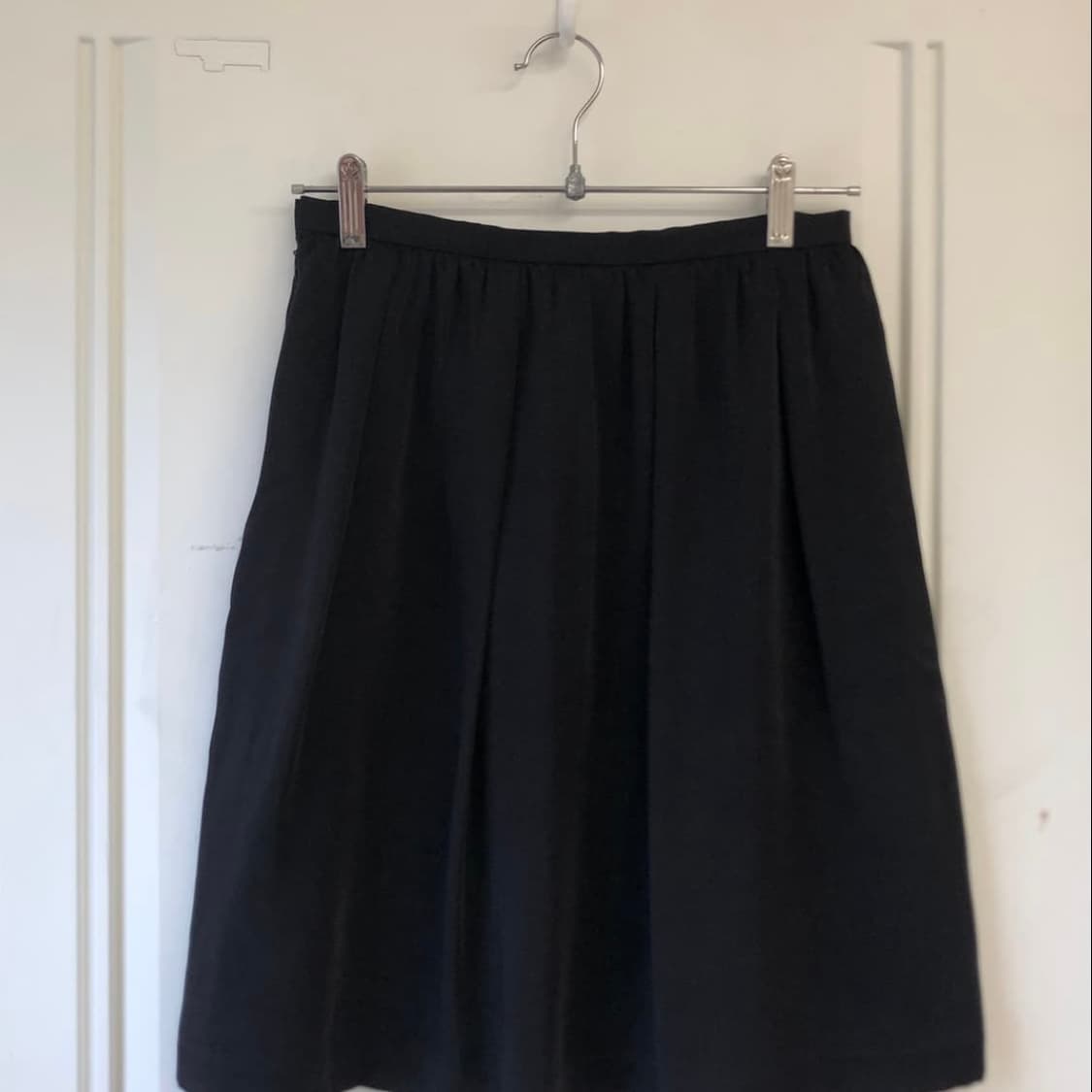 일본빈티지 쉬폰 미디 스커트 상품이미지3
