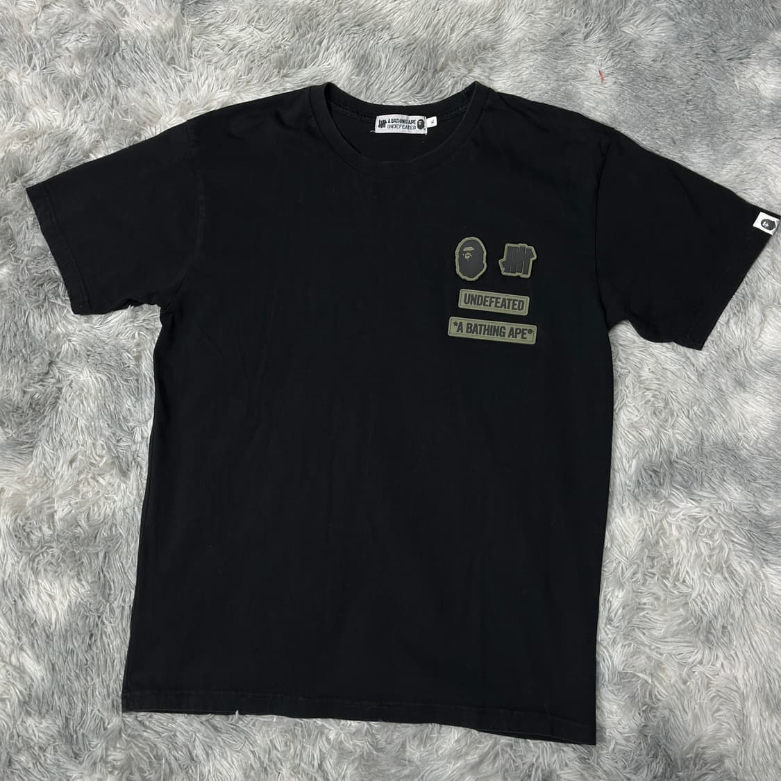 베이프 언디핏 17ss 콜라보 반팔 XL  상품이미지1