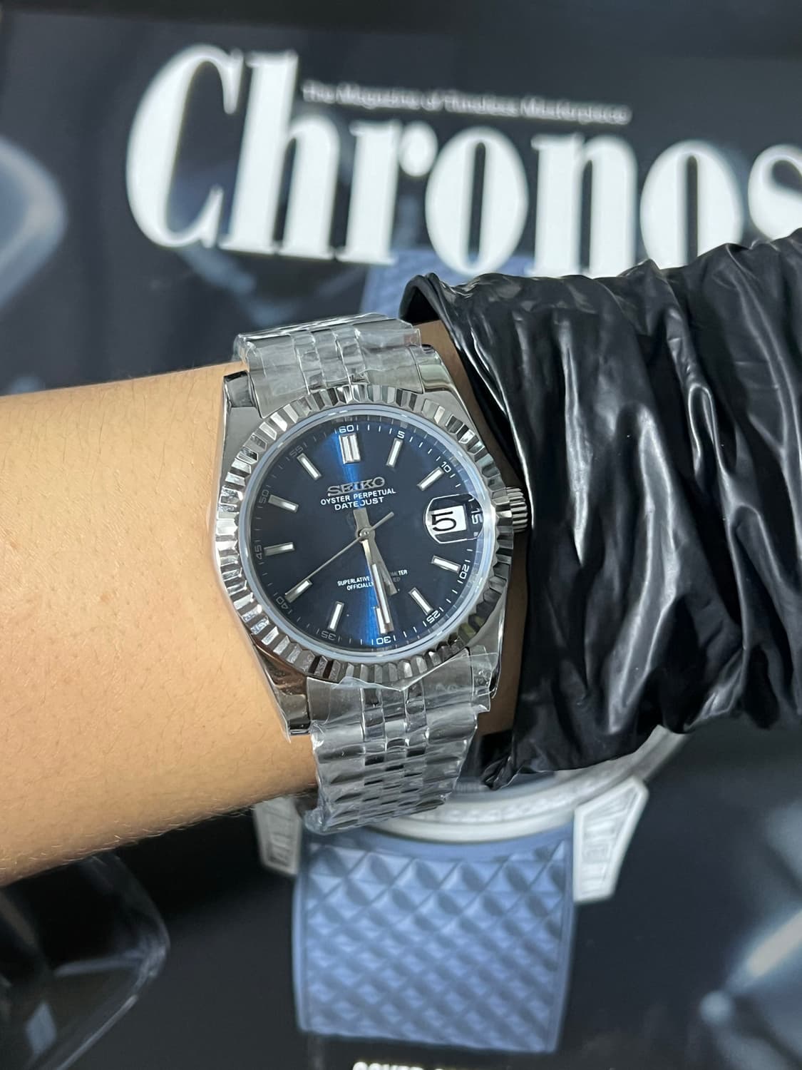 세이코 데이트저스트 청판 커스텀 상품이미지6