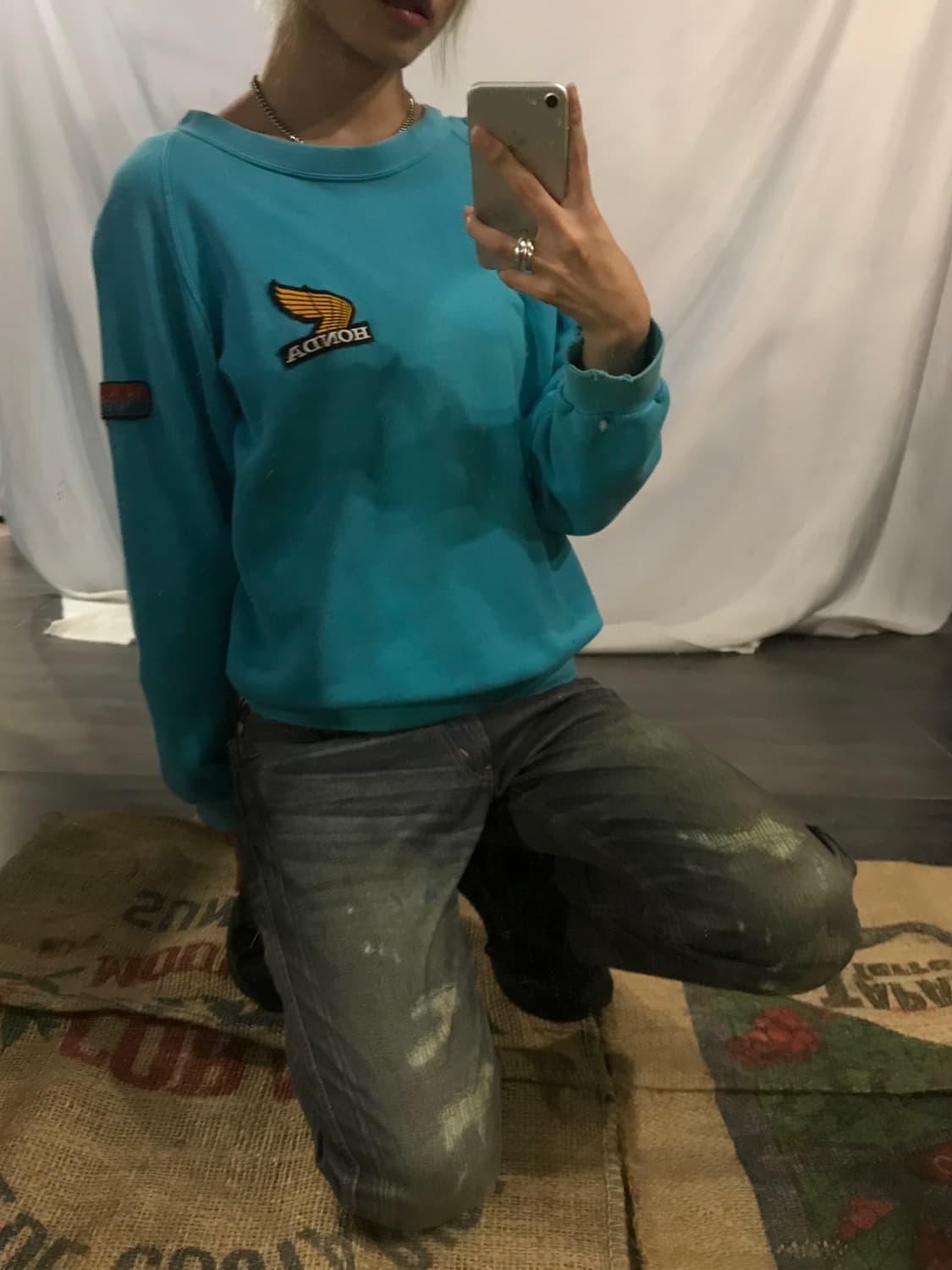Honda Blue Sweatshirt 상품이미지9