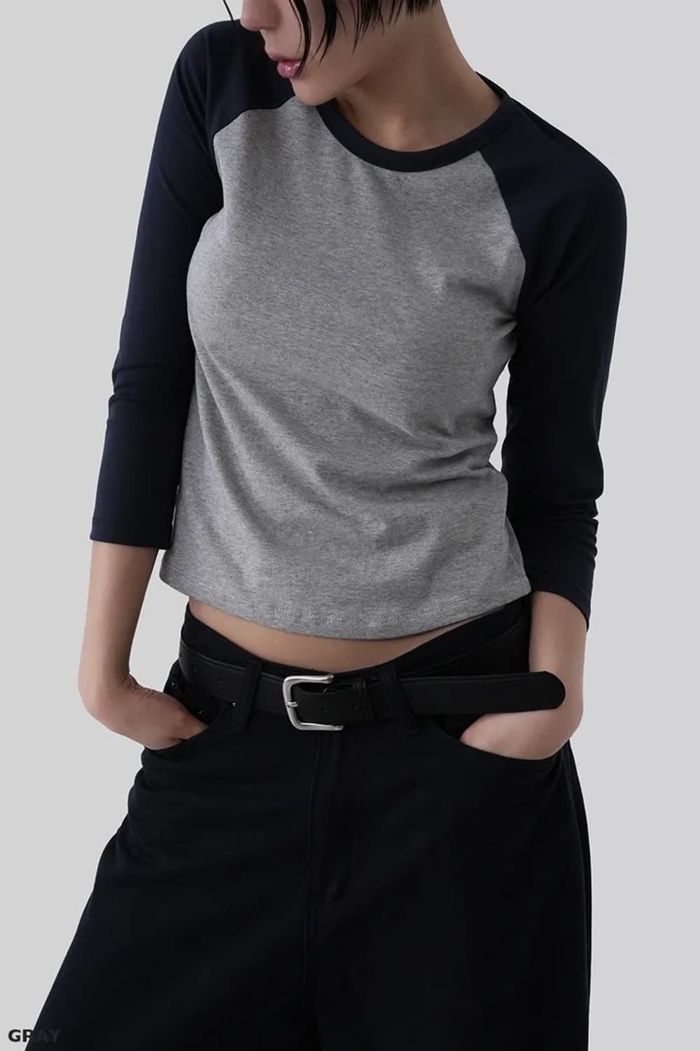 어텀 너드 7부 티셔츠 1사이즈 상품이미지1