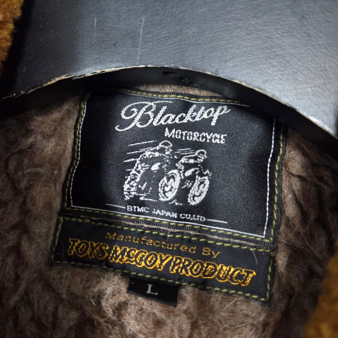 토이즈맥코이 X 블랙 탑 모터싸이클 b-10 플라이트 자켓 (L) 상품이미지9