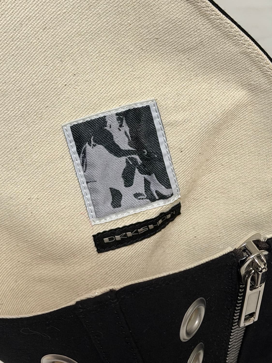 릭오웬스 다크쉐도우 오버사이즈 텅 스니커즈 상품이미지6