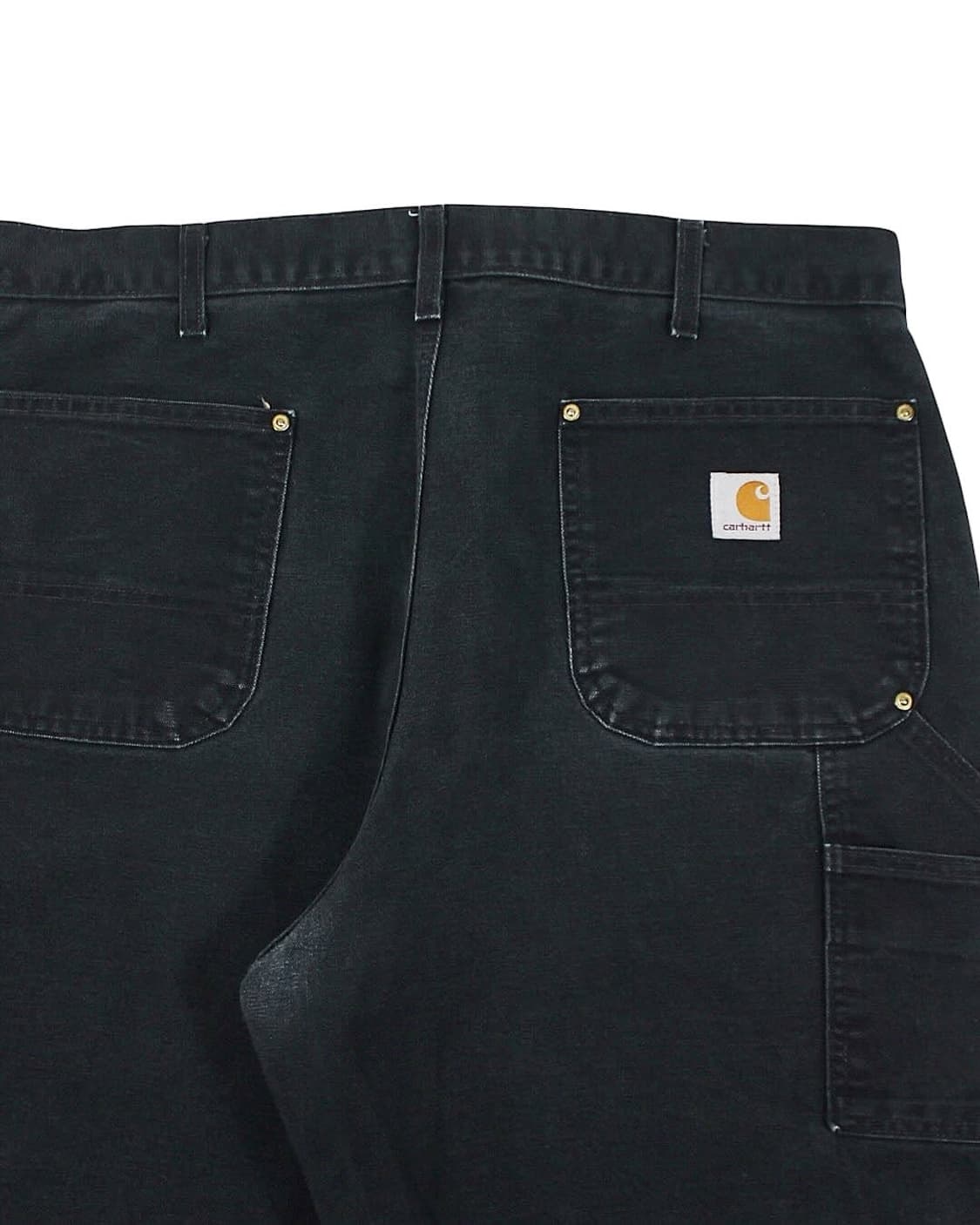 10s USA 칼하트 B01 BLK 블랙 더블니 카펜터 팬츠 상품이미지3