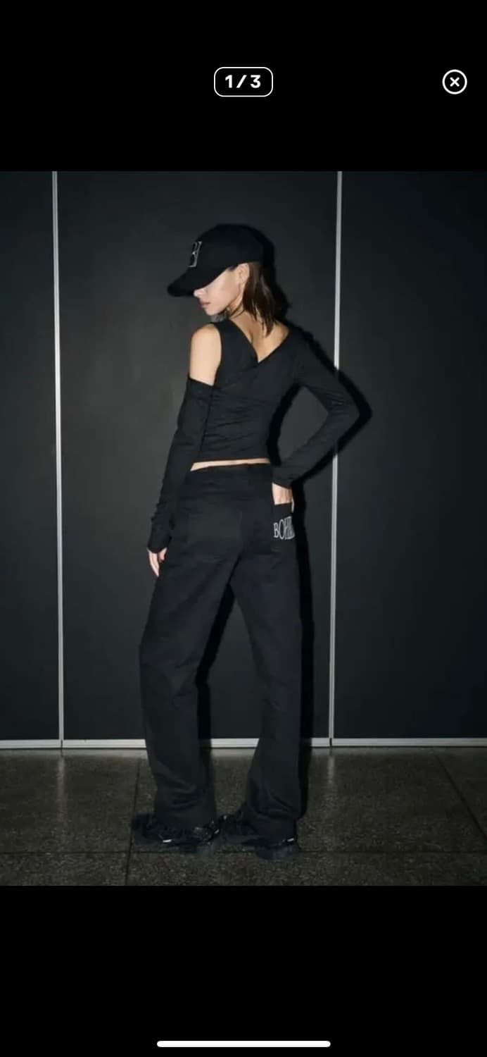 보헤미안서울 코튼와이드팬츠 상품이미지2