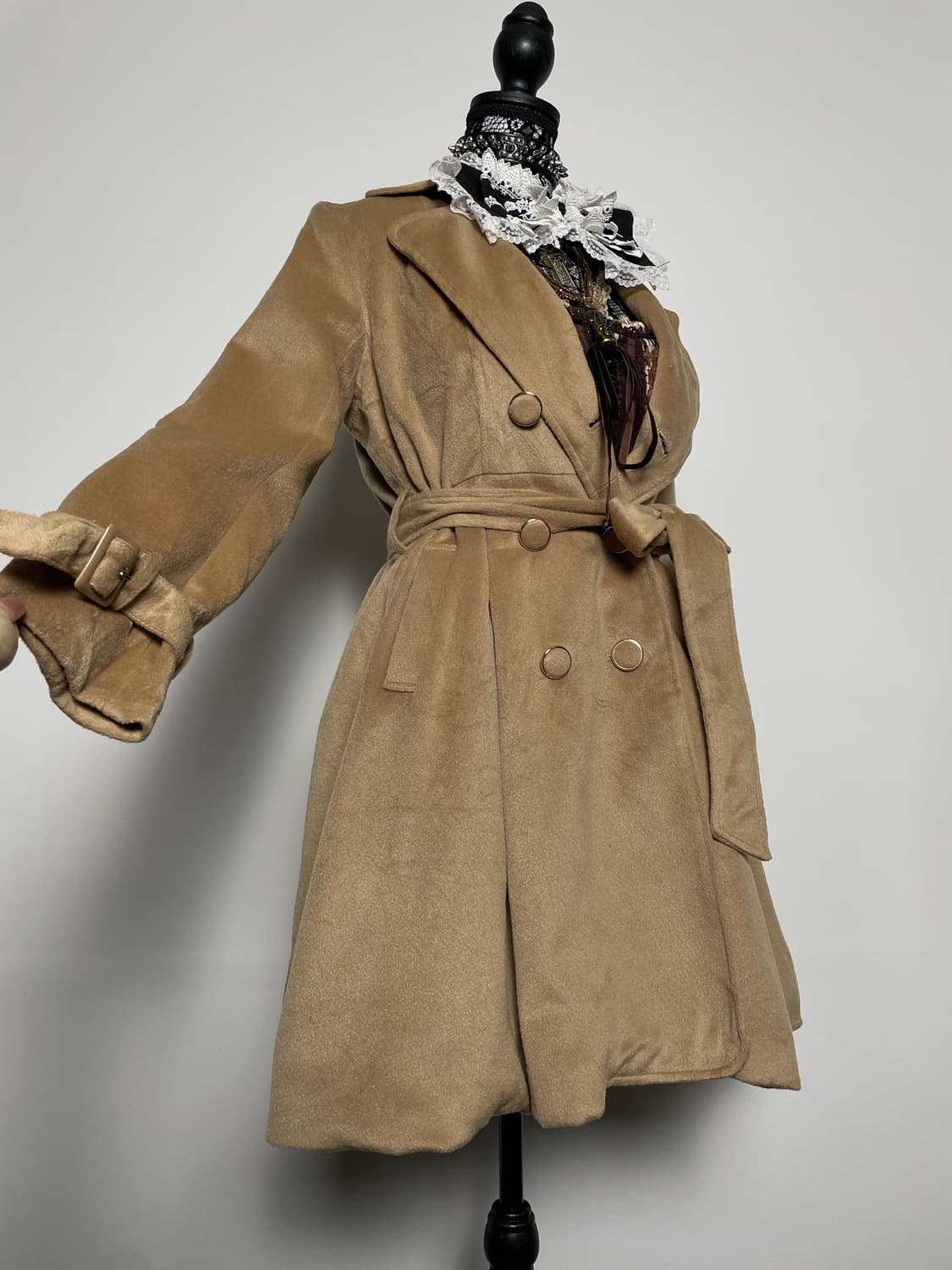 INGNI 라떼 갸루 브라운 코트 상품이미지5