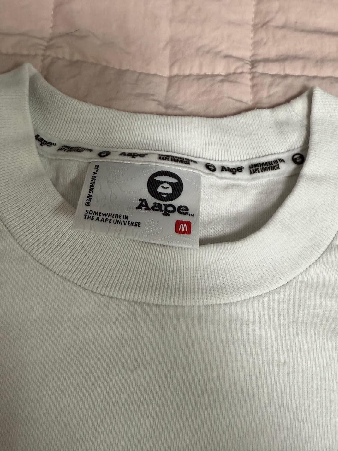 AAPE 반팔티 M 상품이미지2
