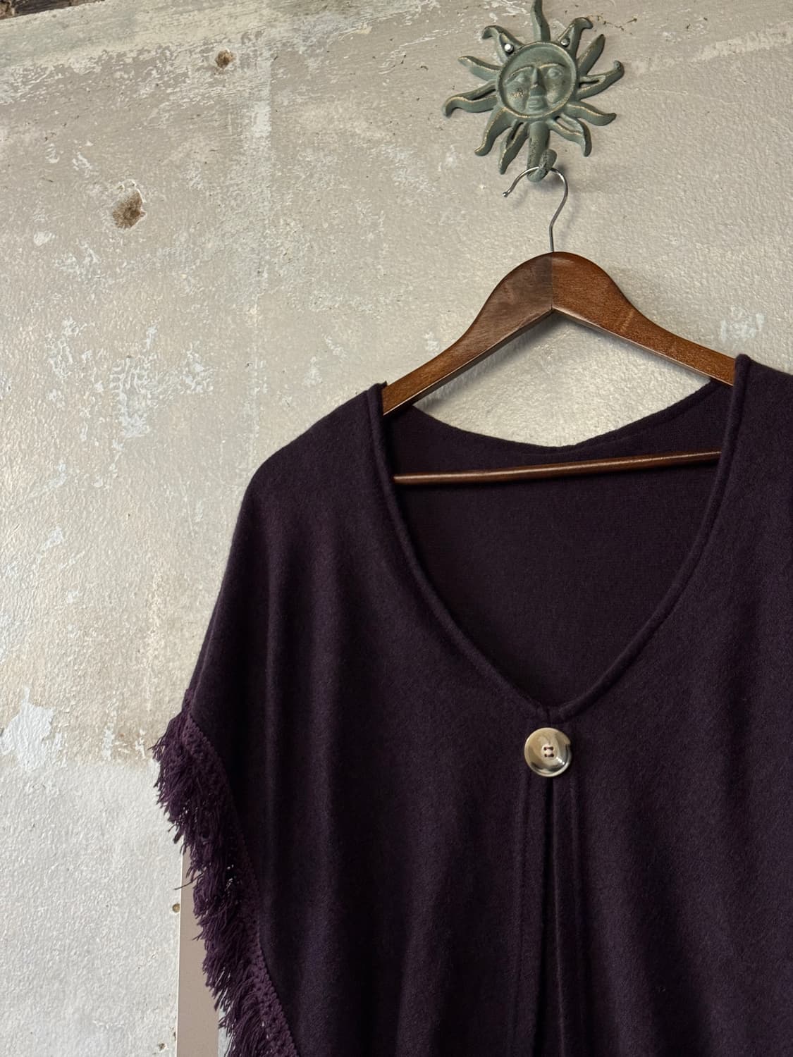 55-66 ) Vintage Fringe Cape Dress 상품이미지2
