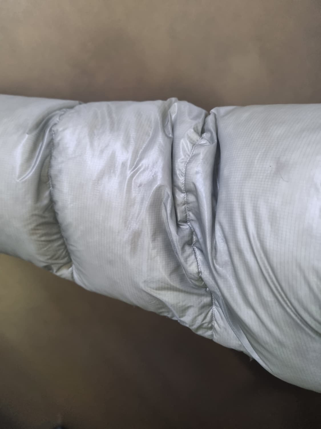 예스아이씨 구스다운 패딩 카키 (L) 상품이미지8