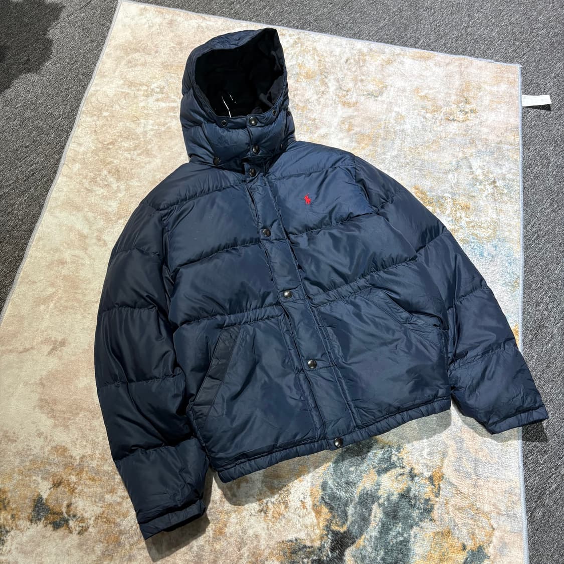 폴로 빈티지 래드포니 후드패딩 상품이미지1
