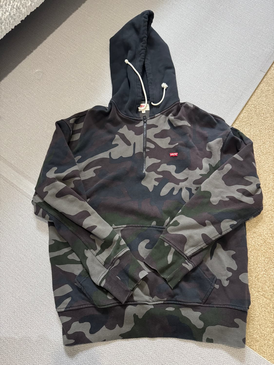 리바이스 카모 후드티 M사이즈 상품이미지1