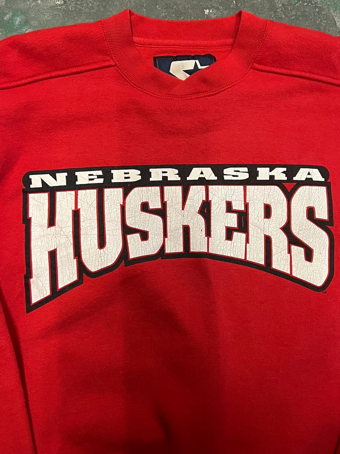 90's [S] 스타터 네브라스카 허스커스 스웻셔츠 빈티지 맨투맨 상품이미지7