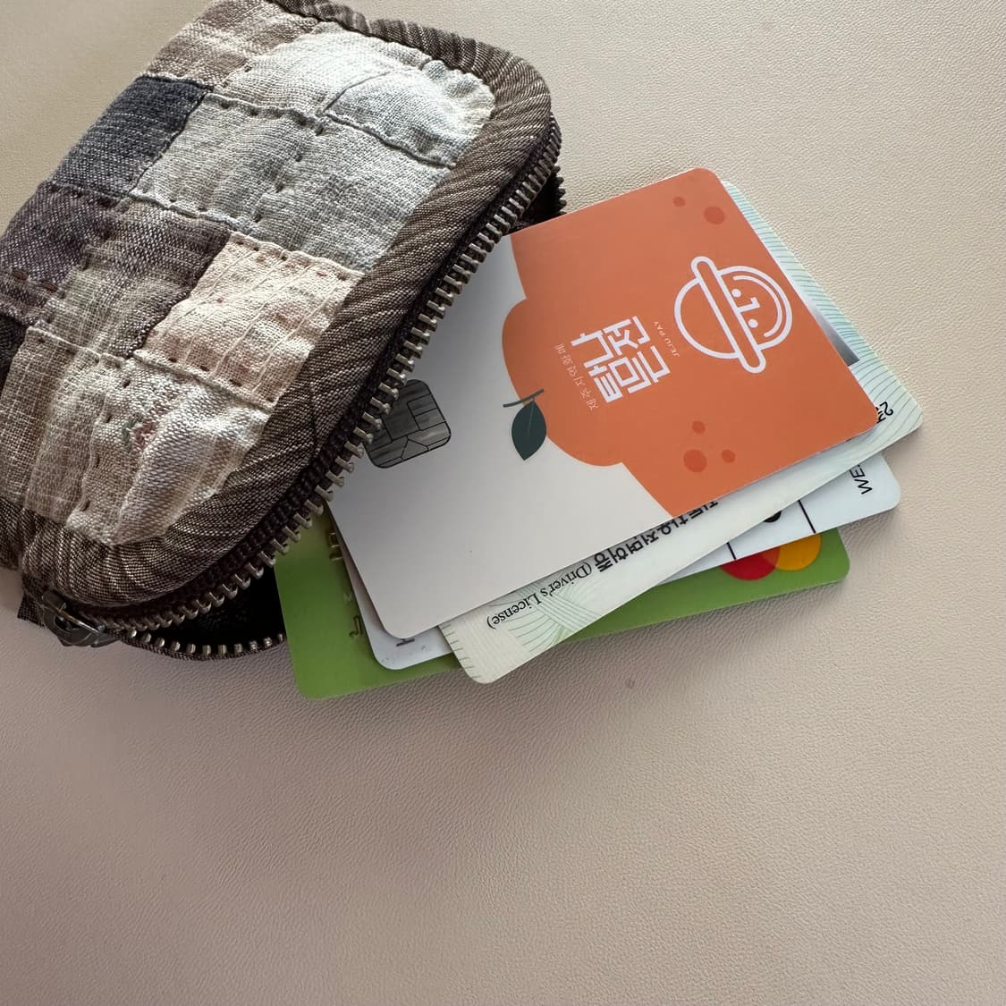 퀼트 카드 지갑 상품이미지5