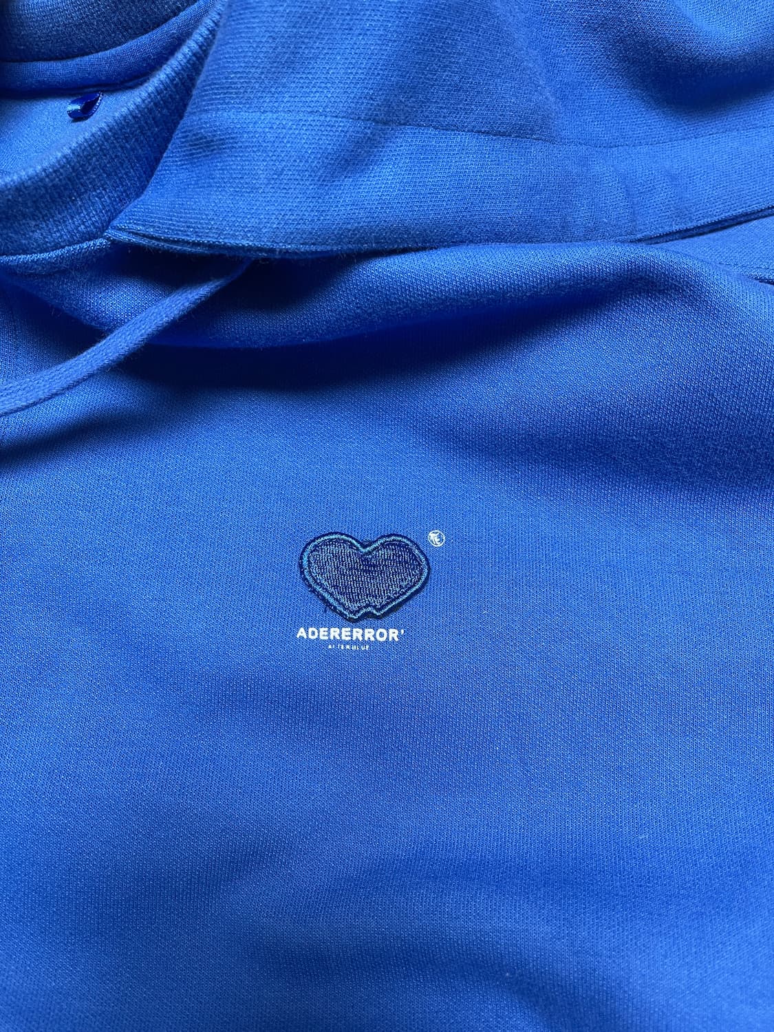 아더에러 트윈 하트 로고 후드집업 상품이미지3