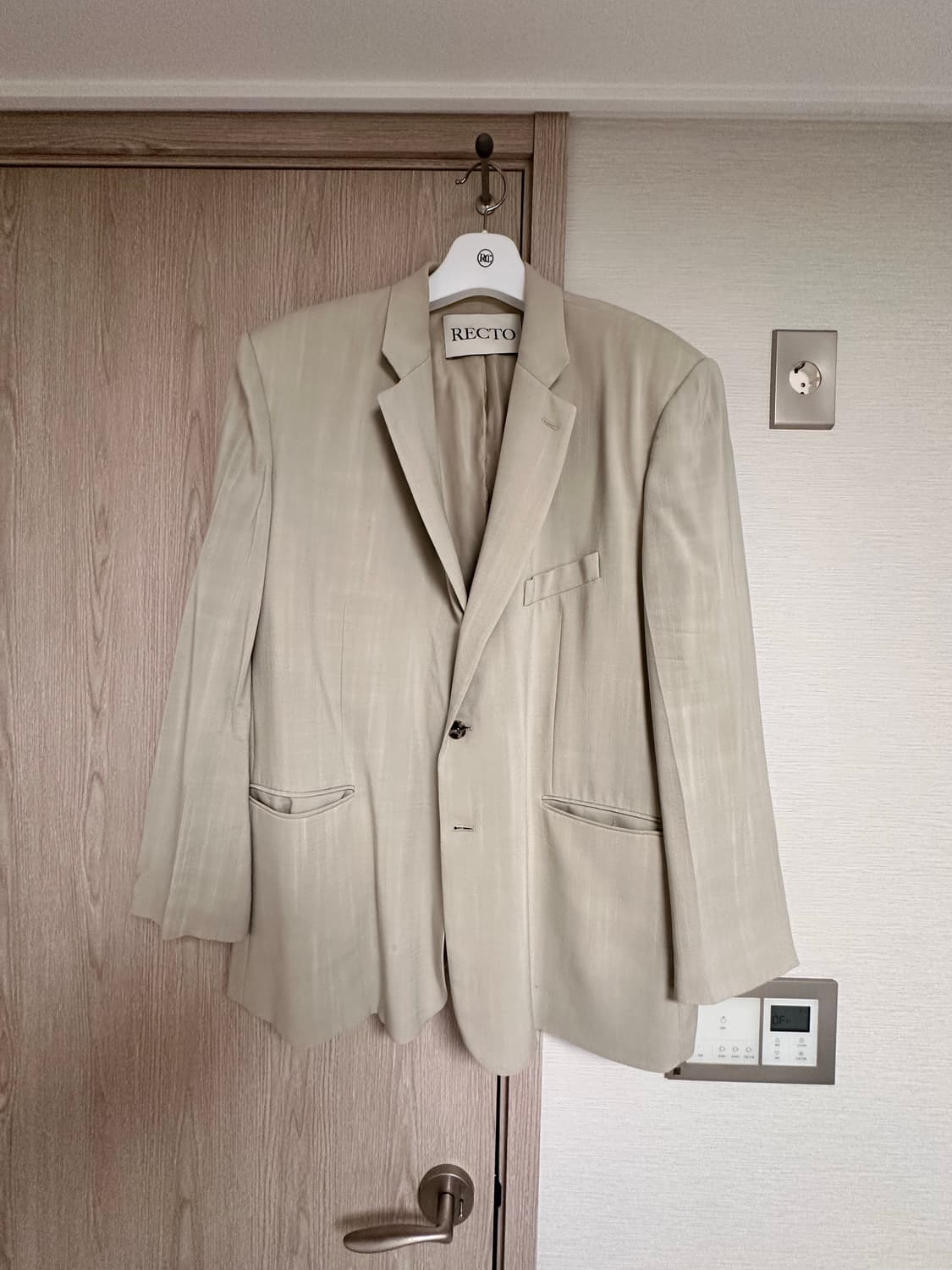렉토 RC VISCOSE 80S 오버핏 블레이저 자켓 L 상품이미지5