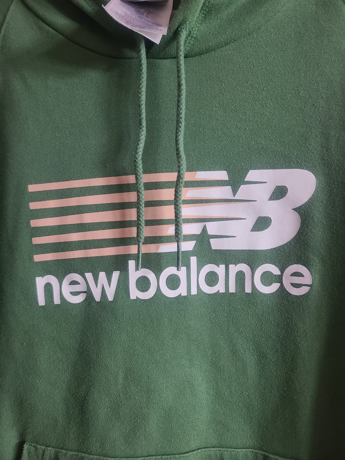 뉴발란스 그린색 후드티(55-66) 상품이미지3