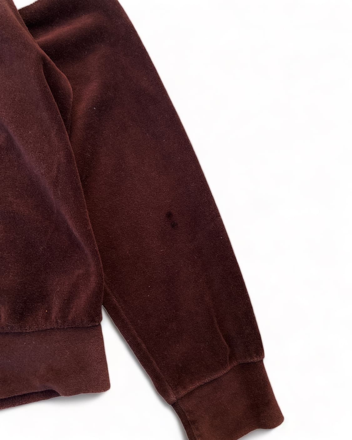 80’s Quater Zip Velour shirts 상품이미지7