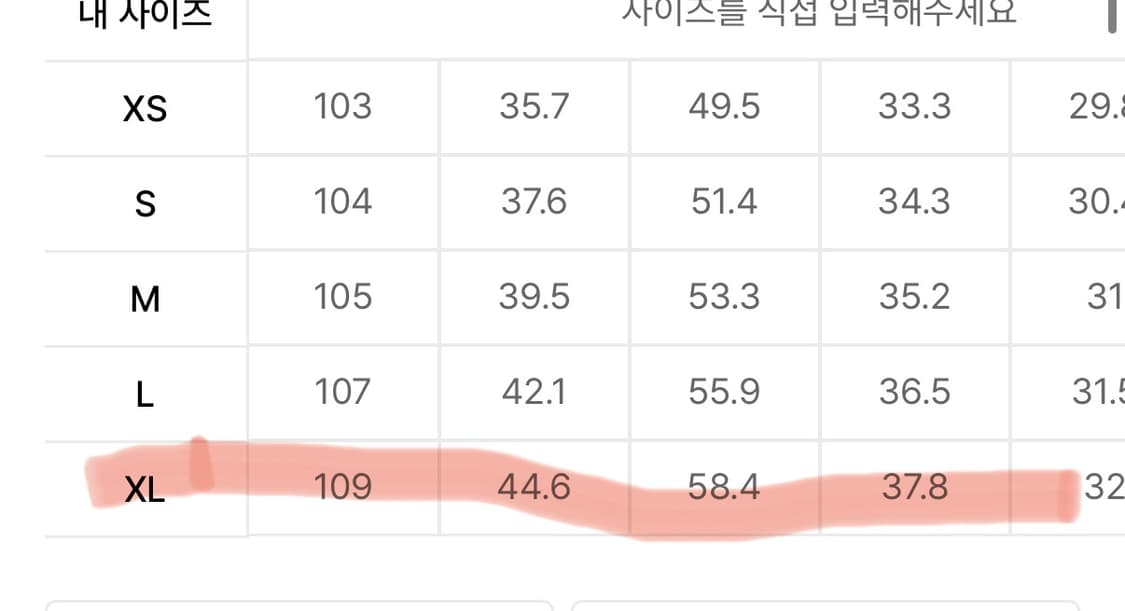 밀리언코르 유니섹스 와이드 데님 블랙 XL 상품이미지4