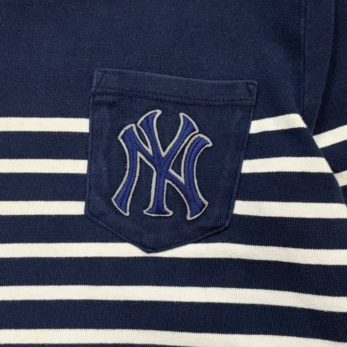 mlb 뉴욕양키즈 단가라 롱슬리브 v2111 상품이미지5