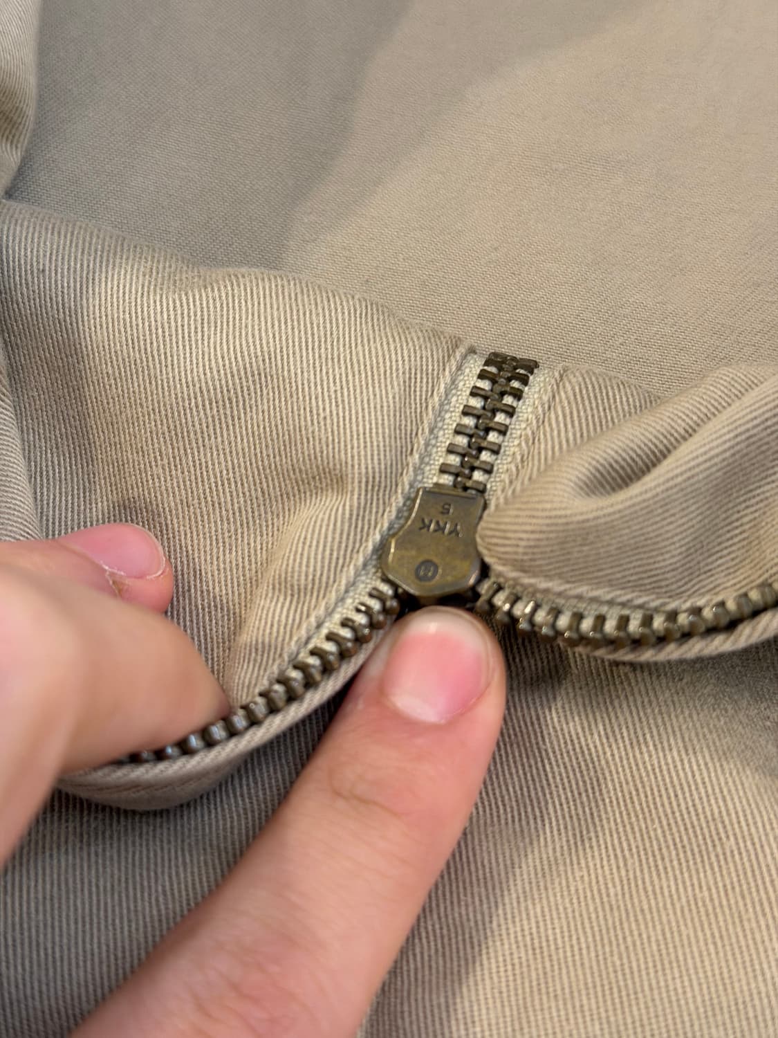 00s 폴로 랄프로렌 바라쿠타 스윙탑 봄버자켓 베이지 상품이미지3