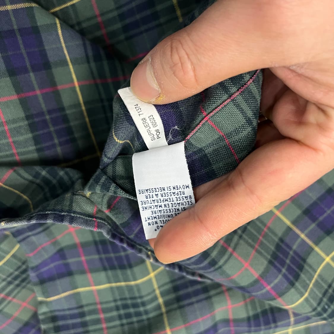  폴로 랄프로렌 체크남방 상품이미지5