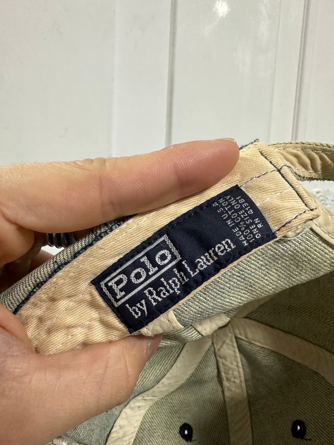 폴로 스포츠 데님 볼캡 상품이미지5