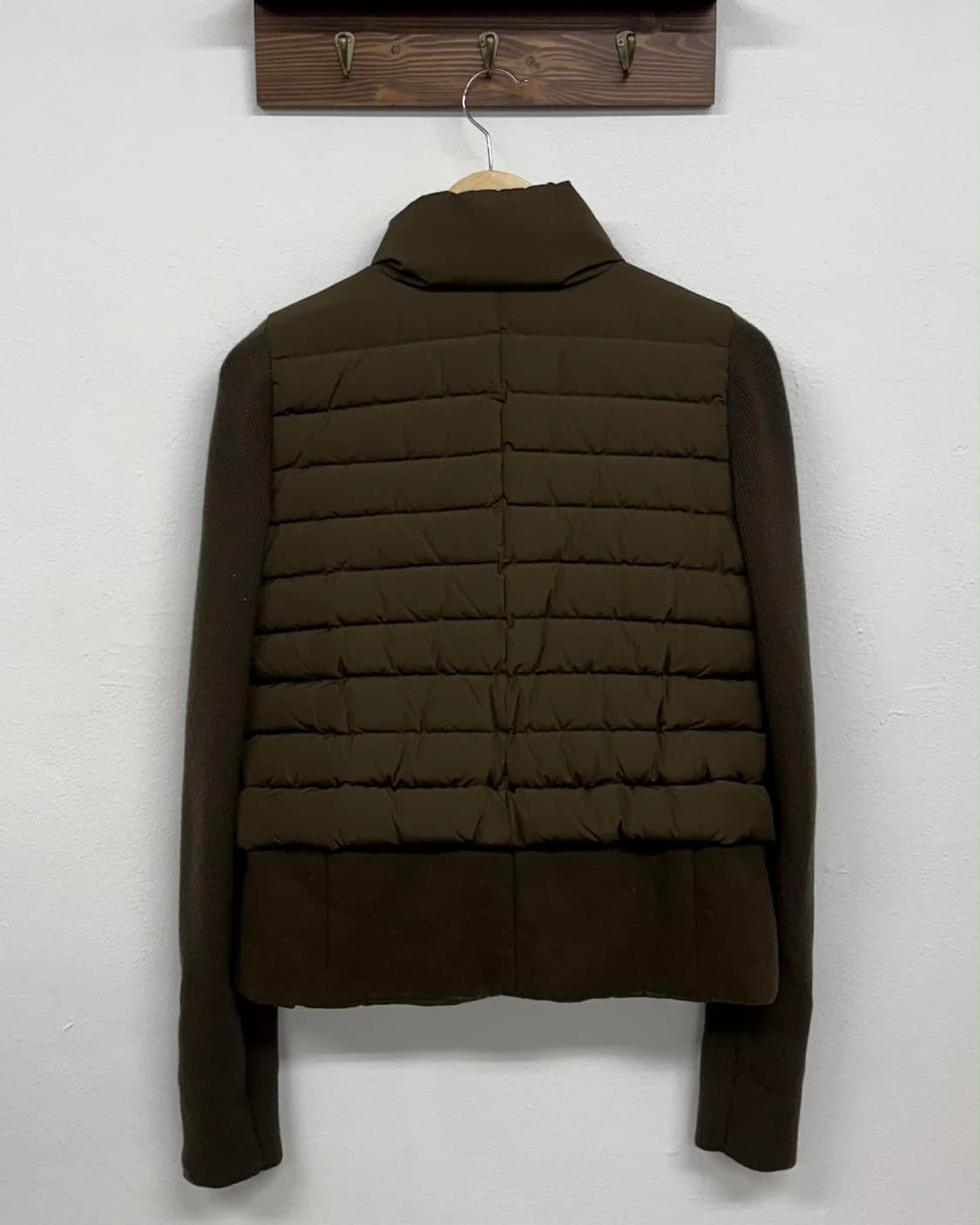 구호 한섬 덕다운 니트 패딩 상품이미지2