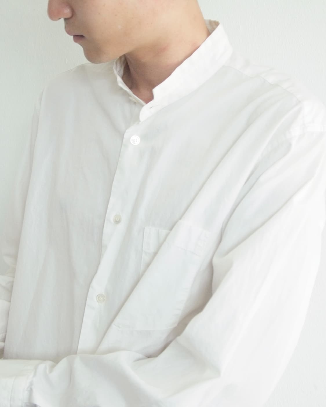 이세이미야케 차이나카라 셔츠 상품이미지4