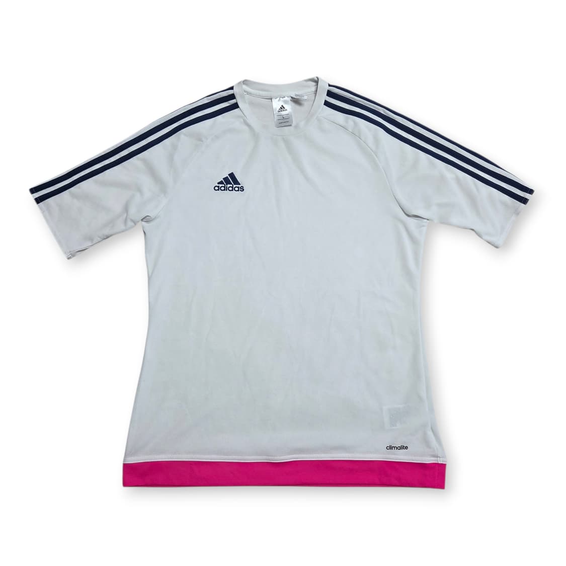 Adidas 아디다스 에스트로 저지 화이트 스포츠 반팔 티셔츠 상품이미지1