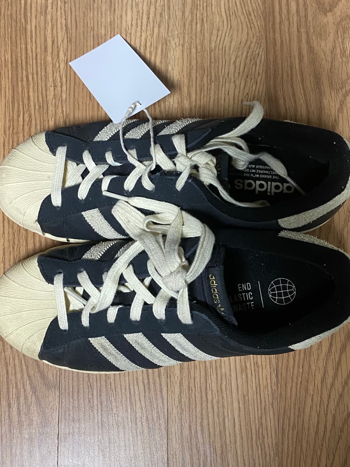 아디다스 슈퍼스타 82 블랙/화이트 상품이미지3