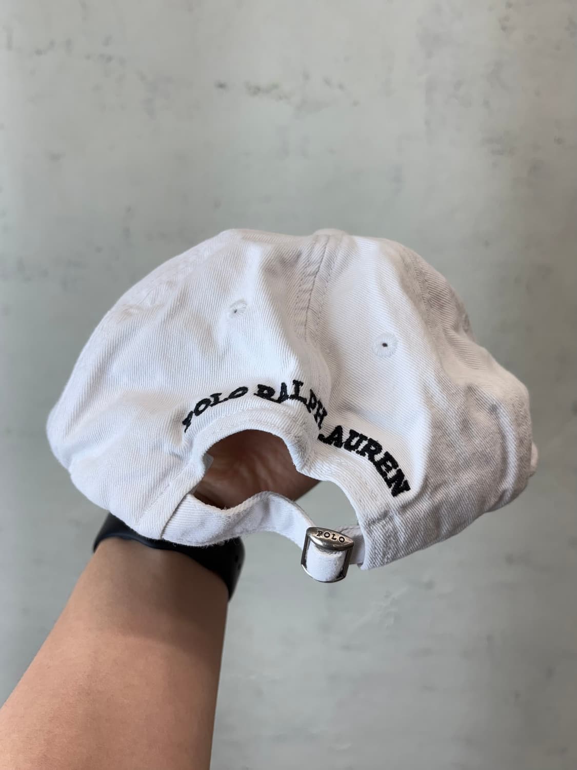 폴로랄프로렌 폴로베어 화이트 볼캡 상품이미지3