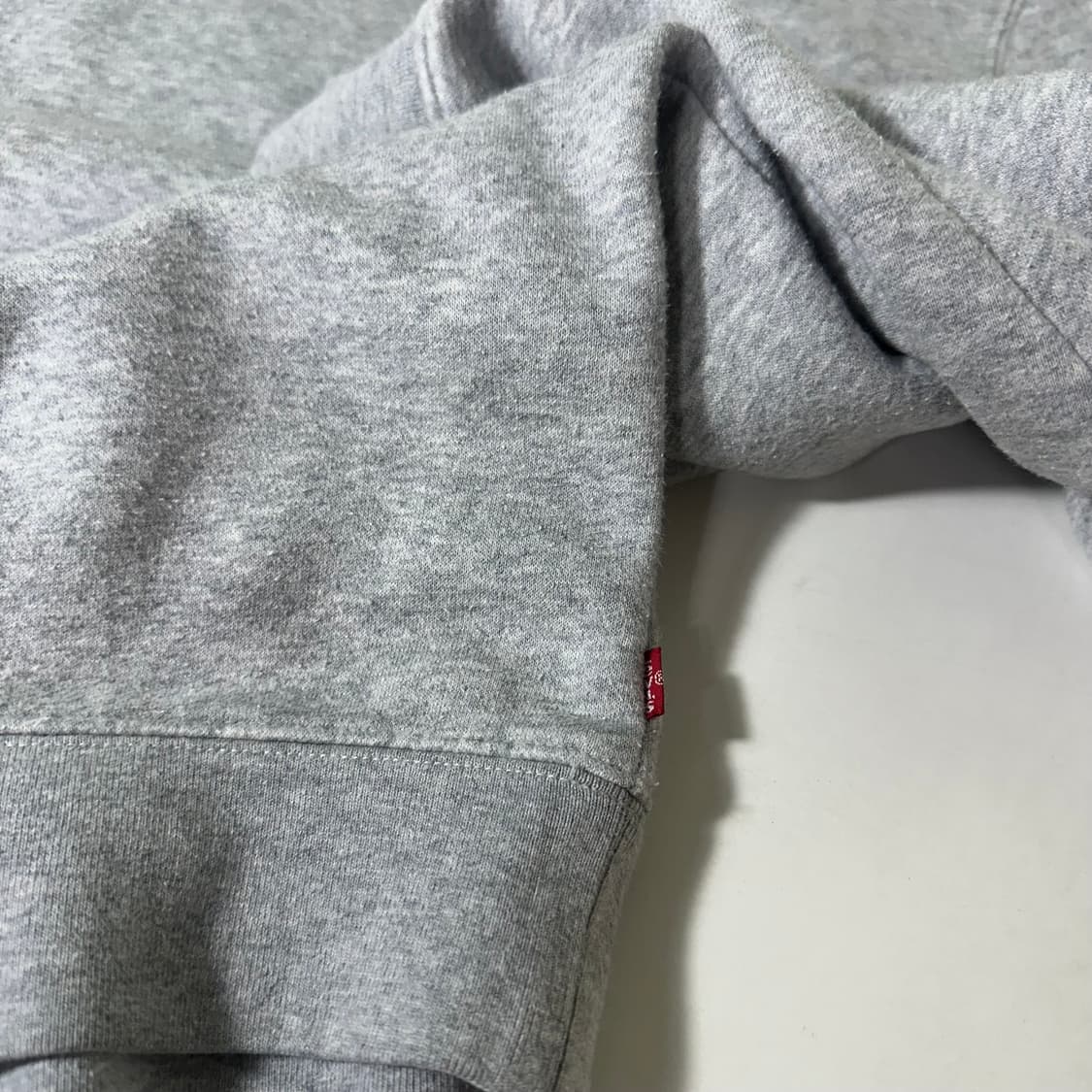 L 105 리바이스 그레이 릴렉스핏 청둥오리자수 mallard 스웻 맨투 상품이미지4