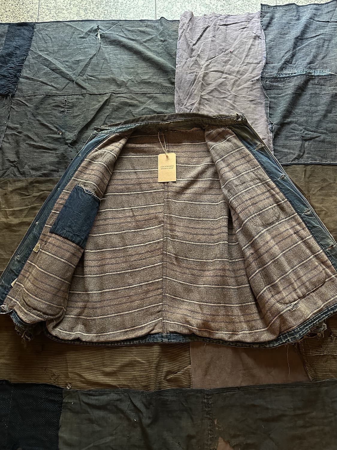 50s Blue Bell Wool Blacket Denim Jacket 상품이미지8