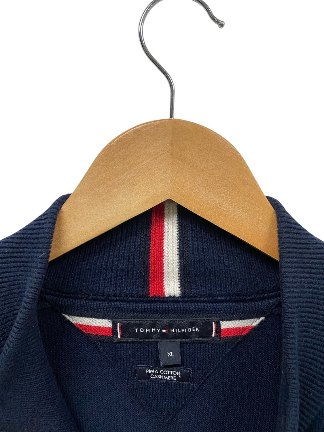  타미힐피거 네이비 집업 가디건  XL  상품이미지4