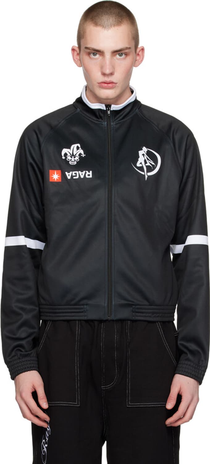 (L) Raga Malak Burbs Zip Up Jacket Black 상품이미지2