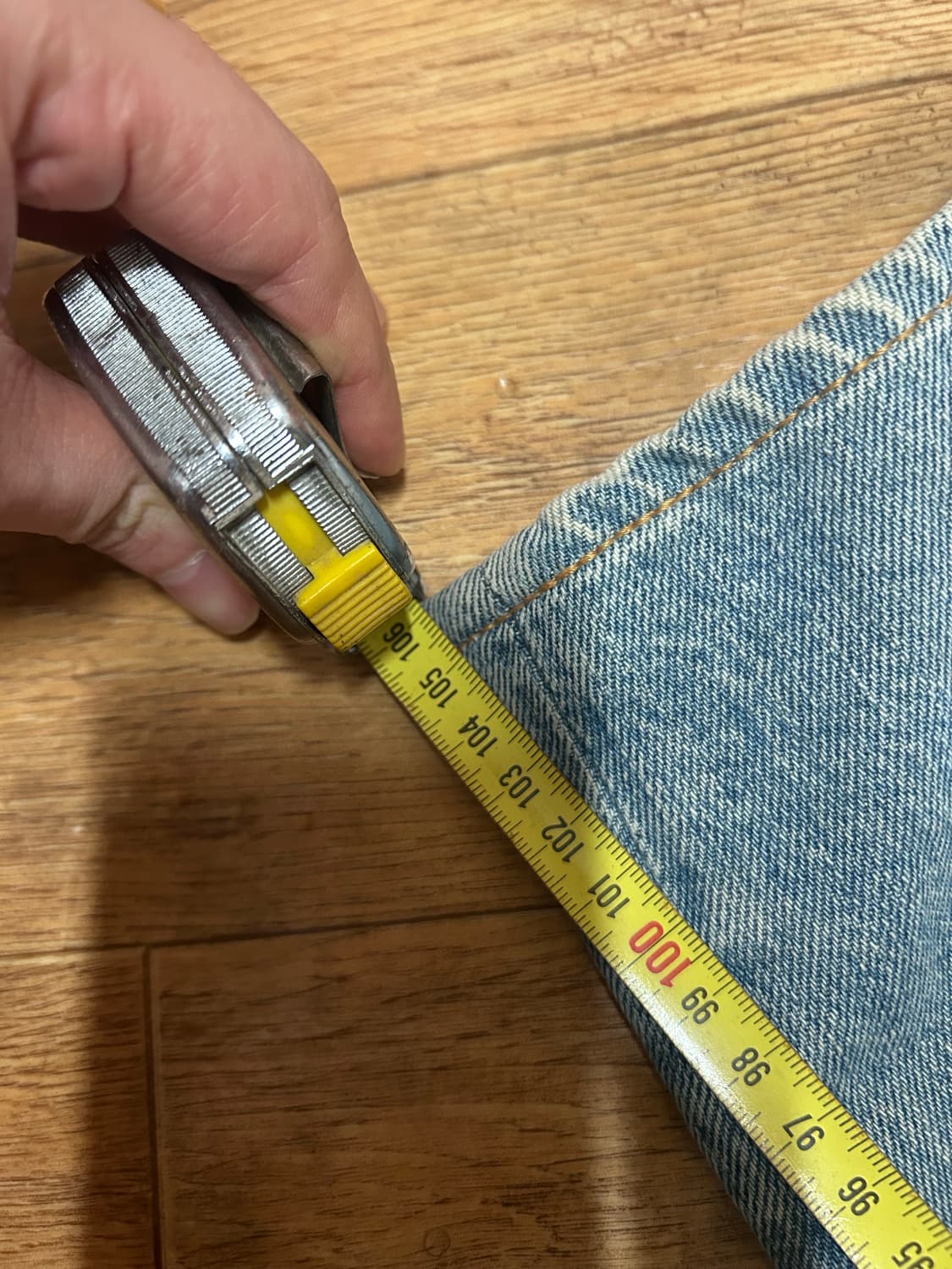 아크네스튜디오 슈퍼 배기핏 진 2023 미드 블루 상품이미지2