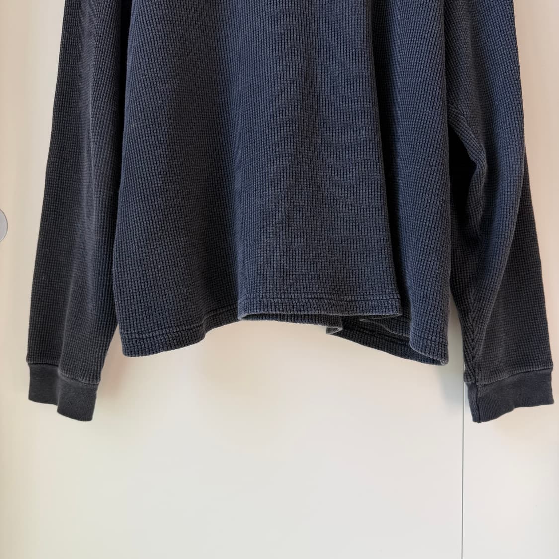 90s 빈티지 할리데이비슨 와플 롱슬리브 써멀 상품이미지10