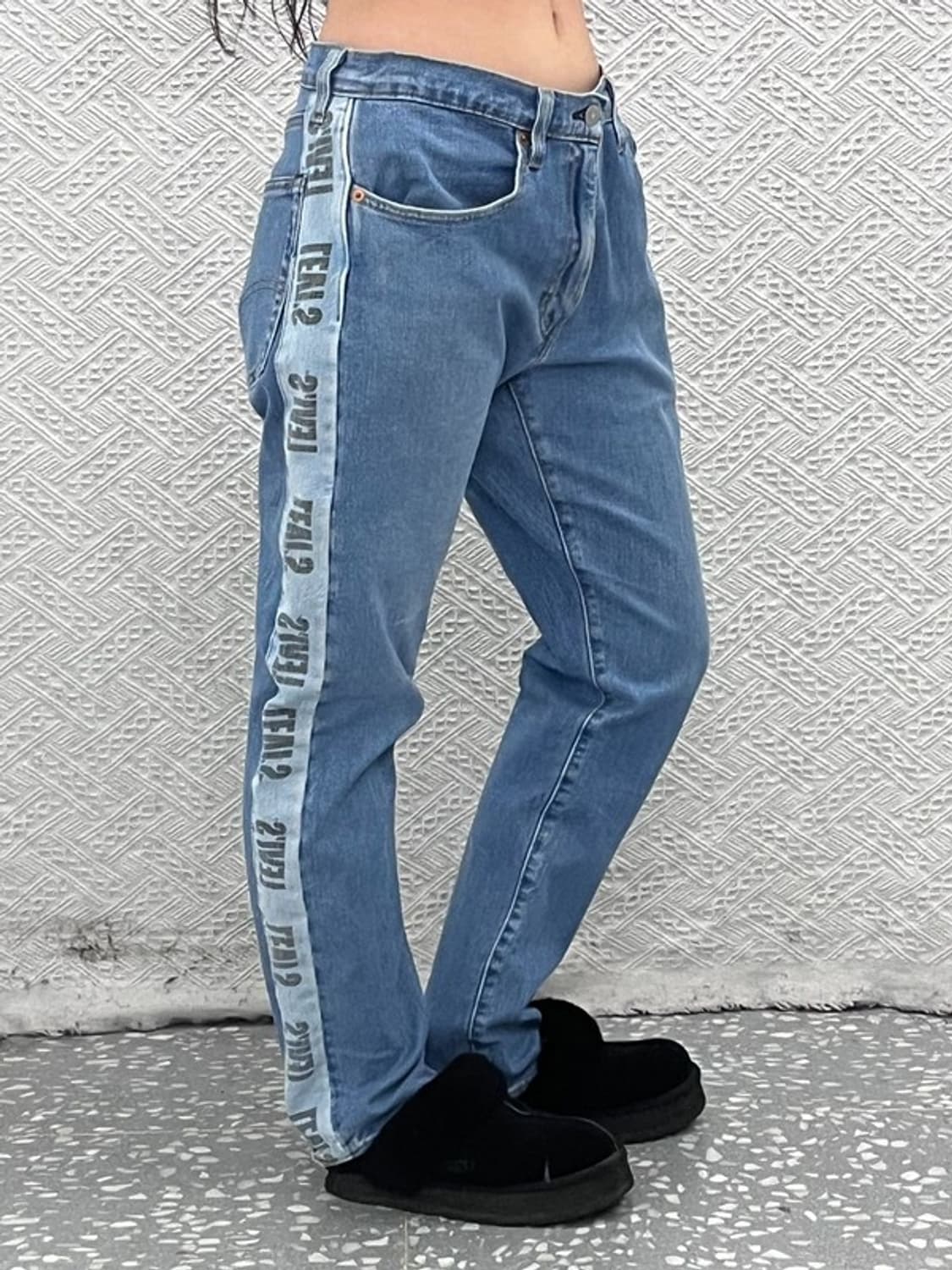 리바이스 HI-BALL 레트로 테이프라인 데님팬츠 34인치 C10163 상품이미지2