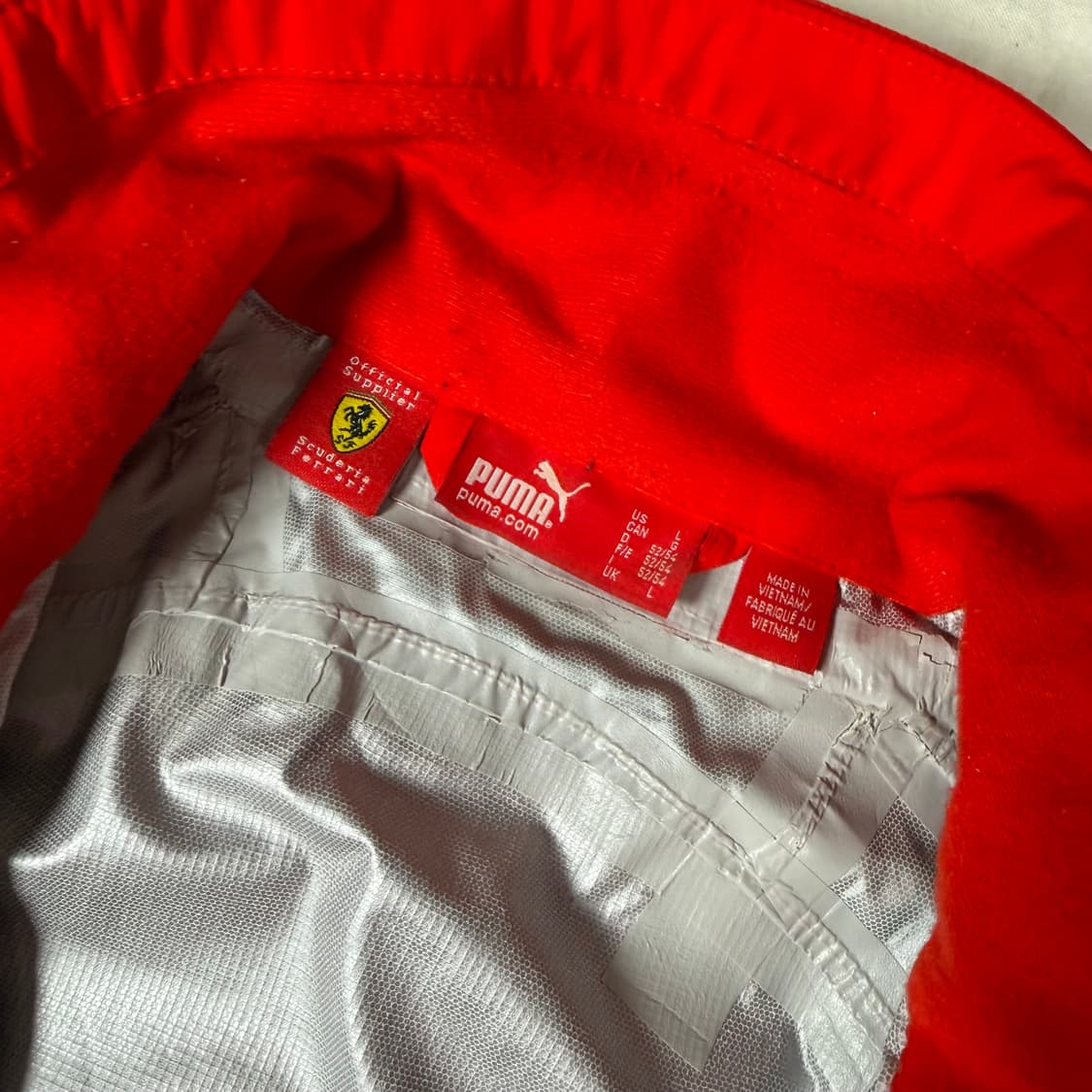 04 F1 푸마 페라리 레이싱 바람막이 자켓 상품이미지3