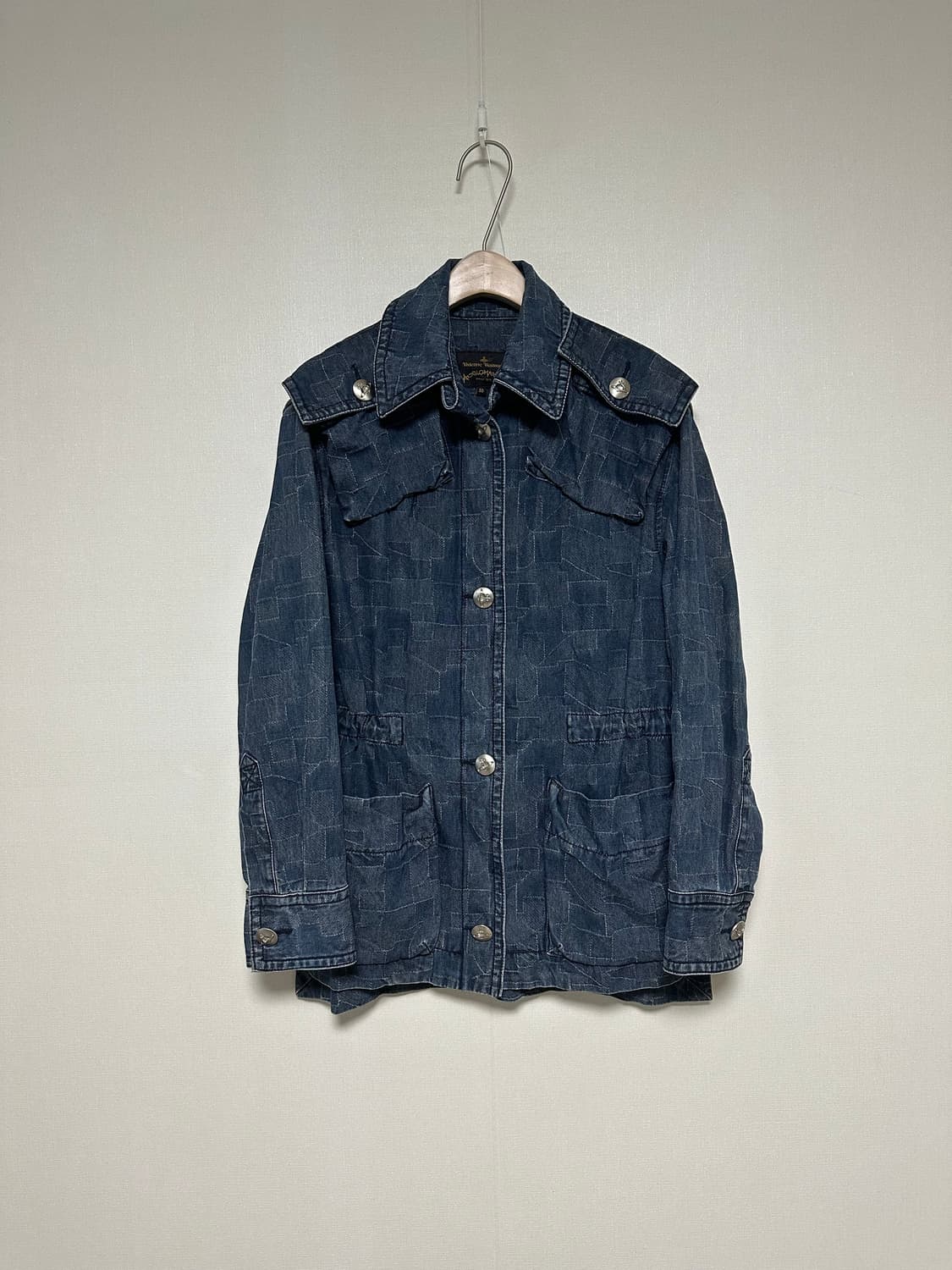 비비안웨스트우드 드로우스트링 데님자켓 상품이미지1