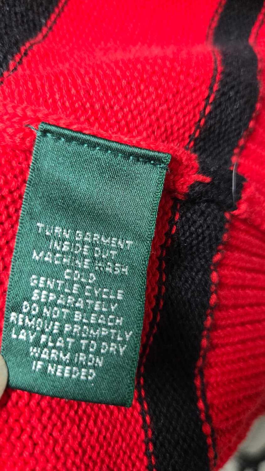 로렌 랄프로렌 스트라이프 토글 니트 상품이미지6