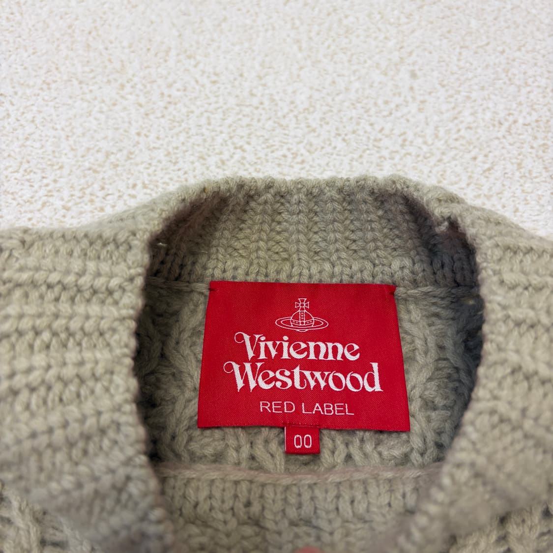 비비안웨스트우드 케이블 ORB포인트 스웨터 상품이미지3