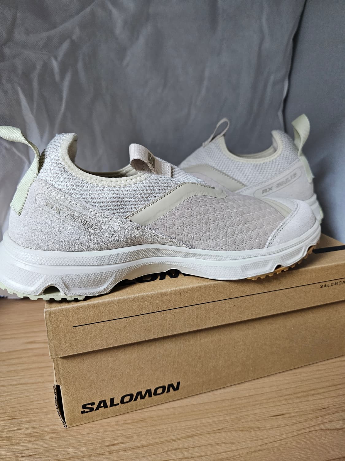 새상품급 살로몬 RX스너그 여성 운동화 슬립온 상품이미지4