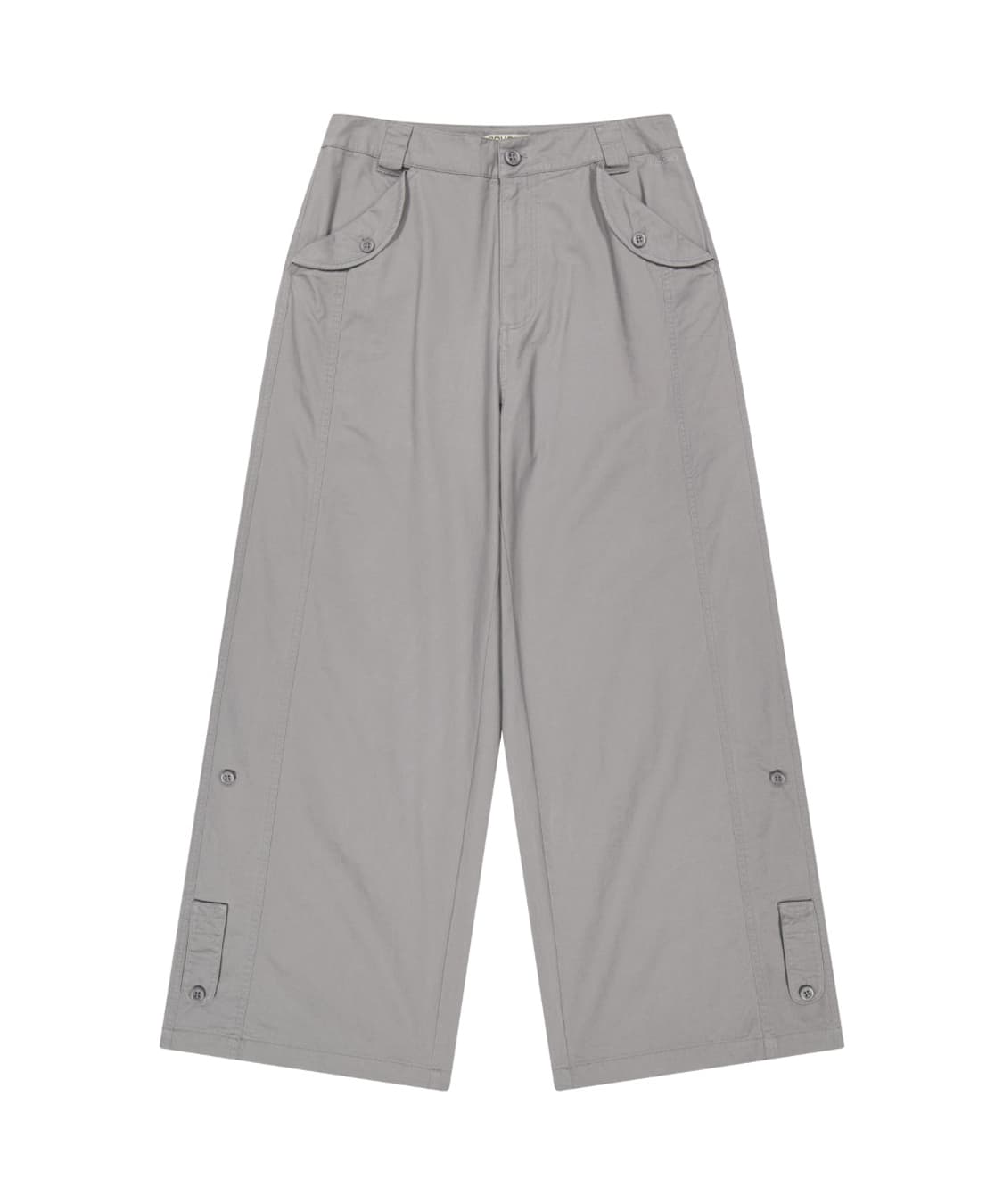 코이세이오 워시드 버튼 탭 팬츠 상품이미지1