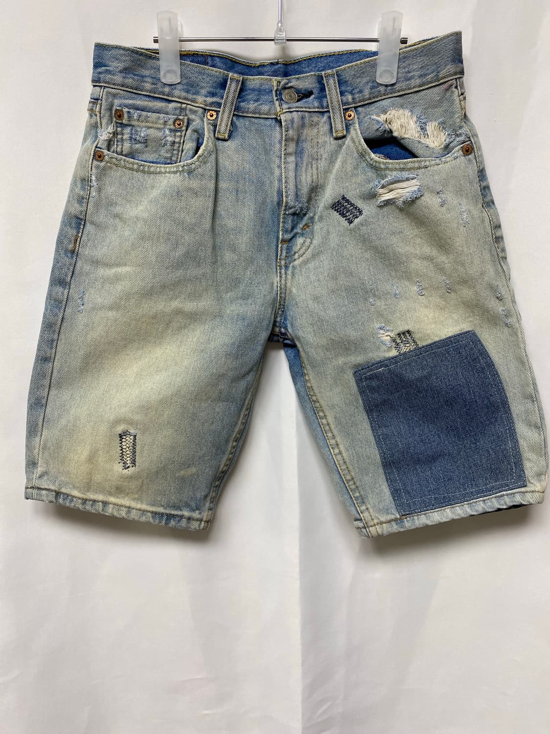 리바이스 502 패치워크 반바지 28 상품이미지1